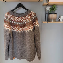 Load image into Gallery viewer, Stóri tígull - lopapeysa