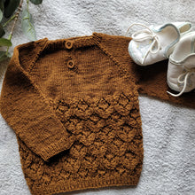 Load image into Gallery viewer, Óvænt - lokuð ungbarnapeysa